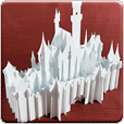 Sleeping Beauty Castle Decoration/Pencil Holder