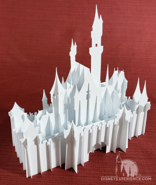 Sleeping Beauty Castle Decoration/Pencil Holder Front View