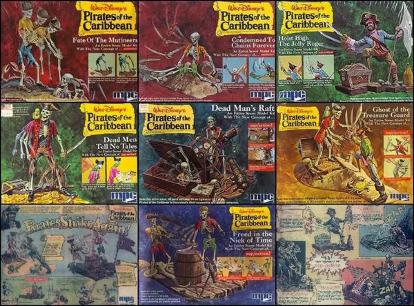 MPC Pirates of the Caribbean Model Kits