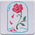 "Beauty and the Beast" Cross Stitch