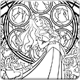 Stained Glass Coloring Pages