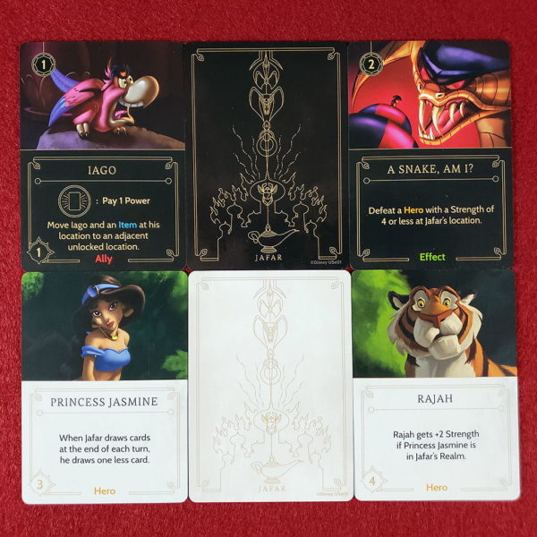 Jafar Villain & Fate Cards