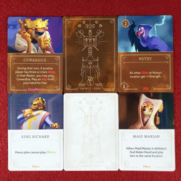 Prince John Villain & Fate Cards