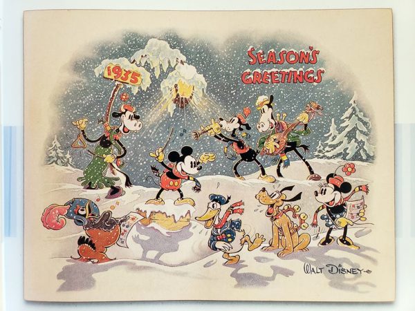 Disney Christmas Card