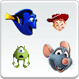 "Pixar Pals" Icon Set