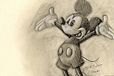 "Mickey Sketch" Desktop Wallpaper