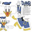 Donald Duck Papercraft