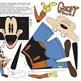 Goofy Papercraft