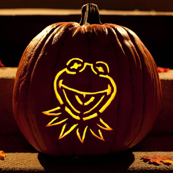 Kermit the Frog Pumpkin Pattern