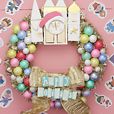 "it's a small world" Wreath