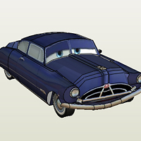 "Doc Hudson" Paper Model