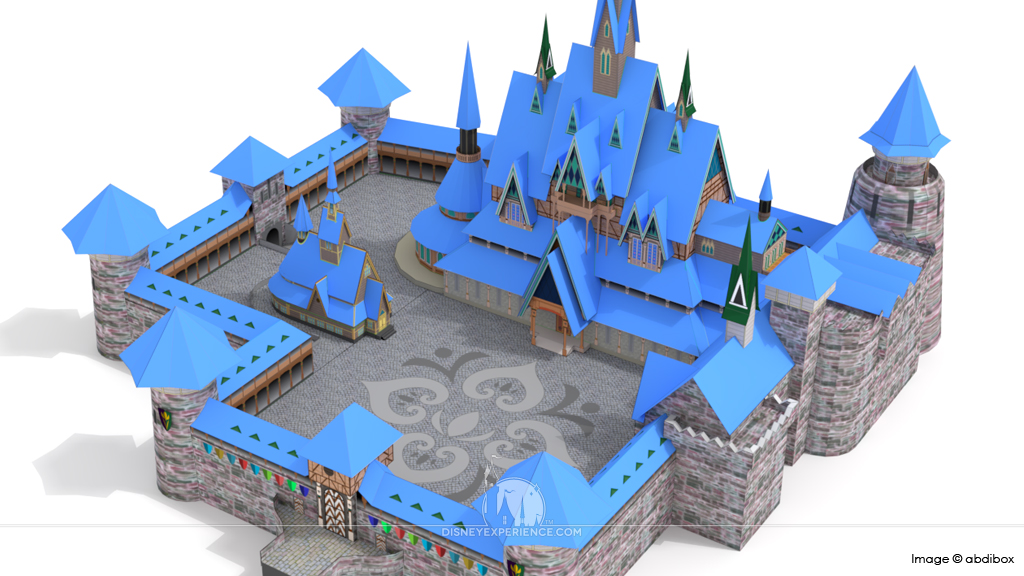 Build Arendelle Castle from Disney’s “Frozen”