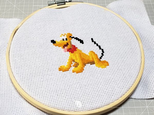 Pluto Pixel Art Cross Stitch Pattern