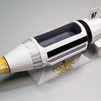 1967 Rocket Jet Mini Paper Model