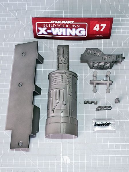 "Build Your Own X-Wing" Issue 47 Parts