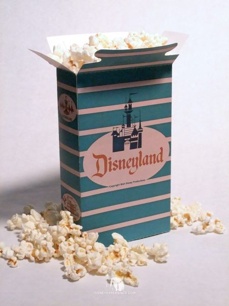 Classic Disneyland Popcorn Box