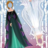 "Frozen 2" Paper Doll Dresses (Set 2)