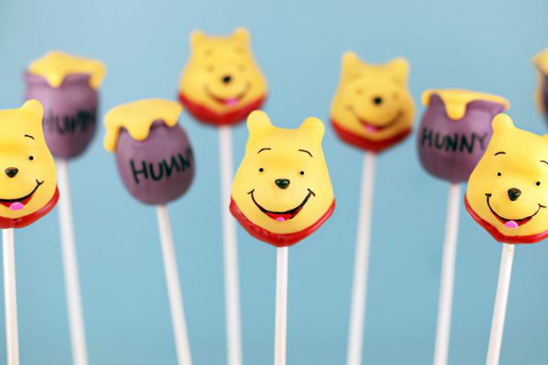 Winnie the Pooh Cake Pops