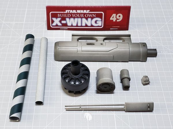 "Build Your Own X-Wing" Issue 49 Parts