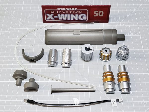 "Build Your Own X-Wing" Issue 50 Parts