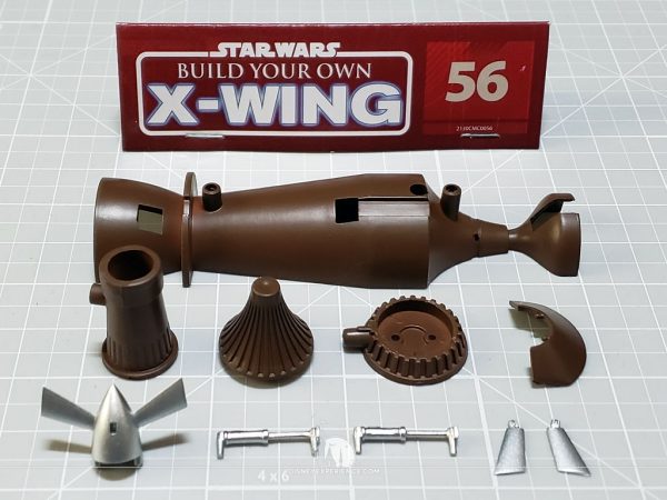 "Build Your Own X-Wing" Issue 56 Parts