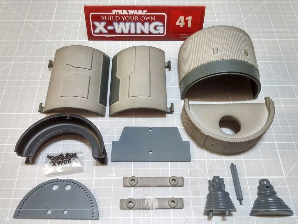 "Build Your Own X-Wing" Issue 41 Parts