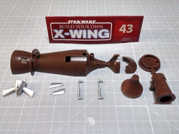 "Build Your Own X-Wing" Issue 43 Parts