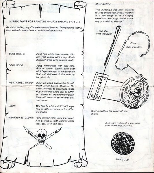 Original Badge & Coin Instructions