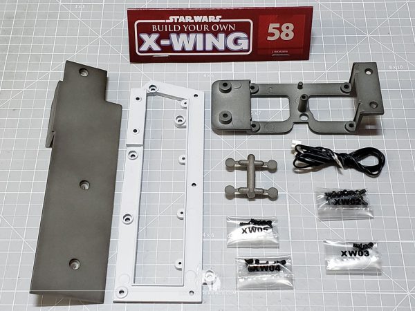 "Build Your Own X-Wing" Issue 58 Parts