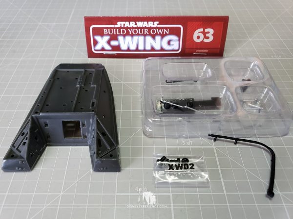"Build Your Own X-Wing" Issue 63 Parts