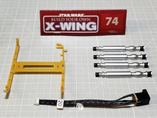 "Build Your Own X-Wing" Issue 74 Parts