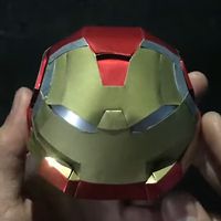 Hulkbuster Helmet from Soda Cans