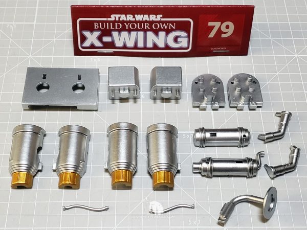 "Build Your Own X-Wing" Issue 79 Parts