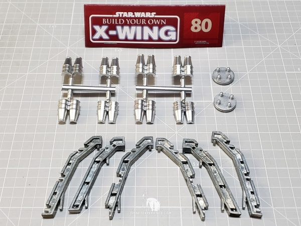 "Build Your Own X-Wing" Issue 80 Parts