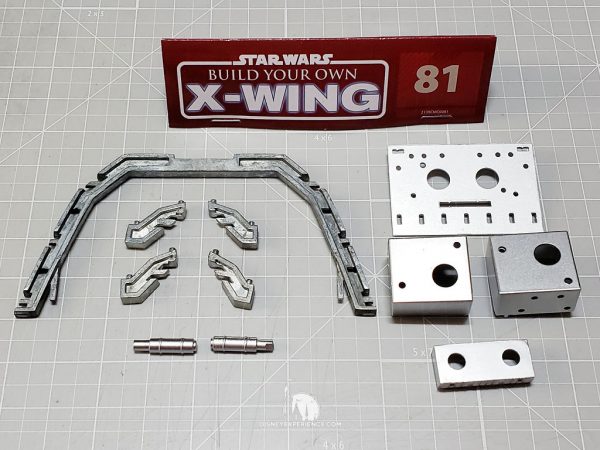 "Build Your Own X-Wing" Issue 81 Parts