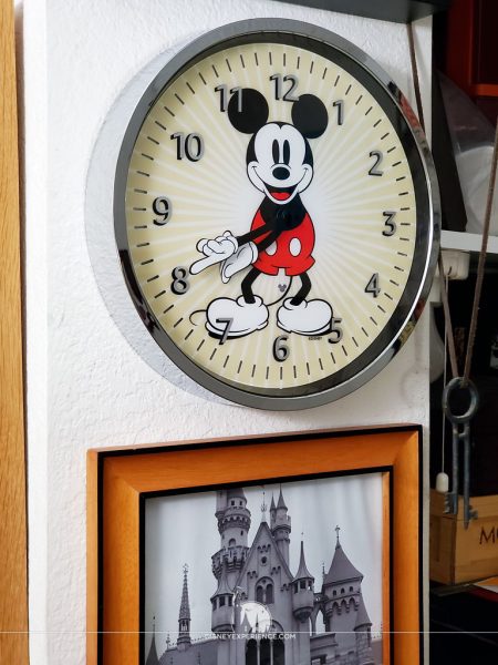 Echo Clock Mounted on the Wall