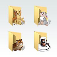 "Bambi" Folder Icons