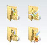 Tinker Bell Folder Icons