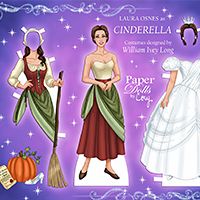 Broadway Cinderella Paper Doll