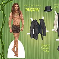 Broadway Tarzan Paper Doll