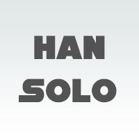 "Han Solo" Font