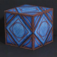 Jedi Holocron Paper Model