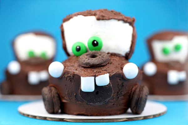 Tow Mater Cupcakes