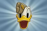 Soldier Donald Duck Desktop Wallpaper