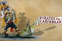 "Looting Pirate" Desktop Wallpaper