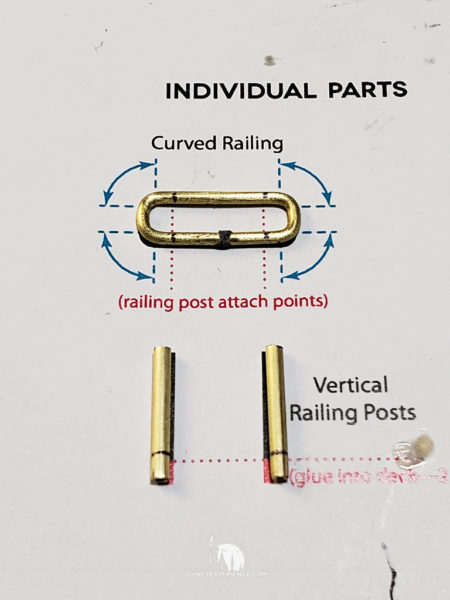 Forming the Helm Railing Parts