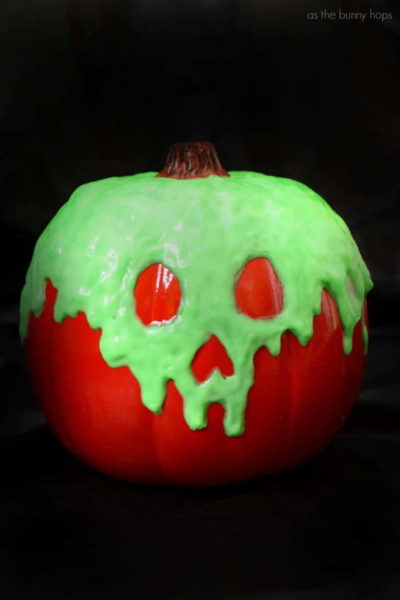 Glow-in-the-Dark Poison Apple Pumpkin