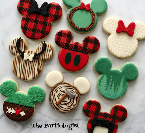 Woodland Mickey Cookies