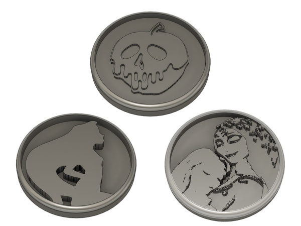 Disney Villainous Poison & Trust Token