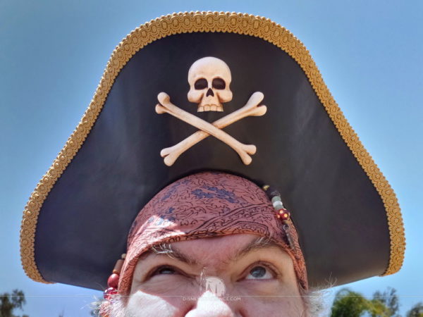 Pirate Hat Complete With 3D-Printed Skull & Crossbones